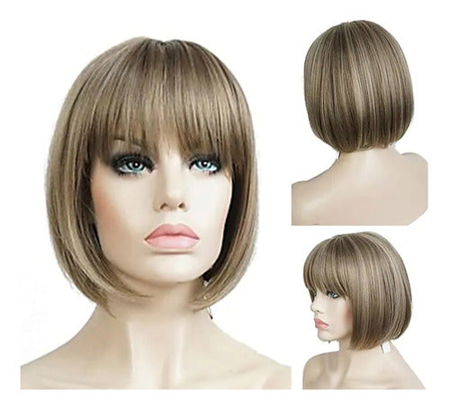 Bijouandb Light Chestnut Wig for Oncology/Cosplay (Matte) 0