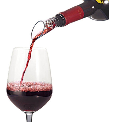 Huilian Xing Wine Aerator Pourer with Drip-Free System (Pack of 10) 0