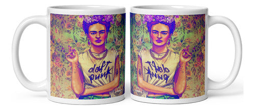 Frida Kahlo Plantillas Tazas Sublimación 4