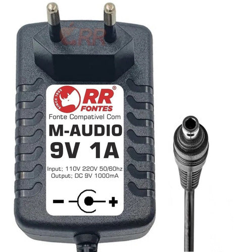 Fonte Carregador 9v M-audio Trigger Finger Oxygen8 Torq 0