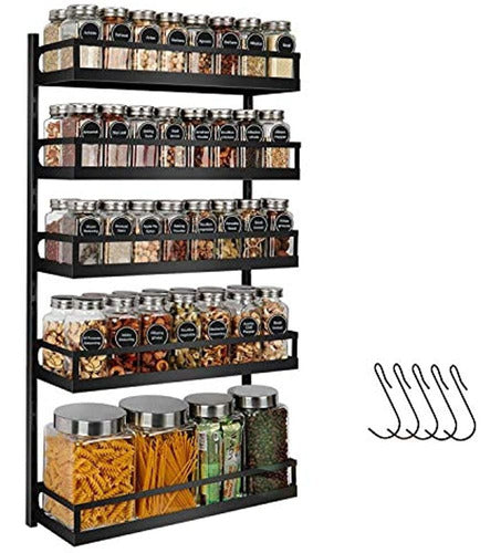 X-cosrack Wall-Mounted Spice Rack Organizer 0