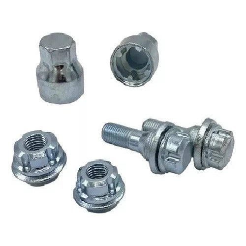 Anti-Theft Lock Nut and Bolt Kit for Corolla, Hi-Lux, Vectra 0