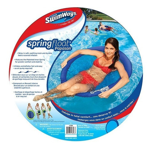 Swimways Spring Float Papasan 92cm 8002 Caffaro 0