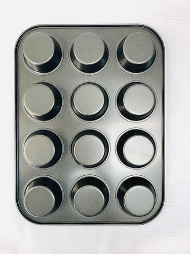 Molde Para Muffins X 12 Mul-t-flon 1