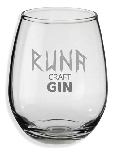 Runa Vaso De Vidrio Transparente Craft Gin 500ml Argentina 0