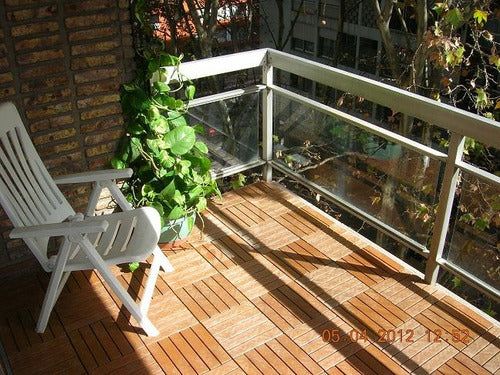 MODULARFLEX Deck Modular in Wood and Resin for Patios, Terraces, Roofs 2