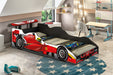 Milenio Cama Auto 1 Plaza - Diseño Formula 1 F1 - Dormitorio Infantil 1