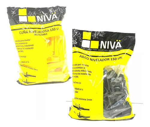 Niva Leveling Wedges for Porcelain and Ceramic Tiles - Pack of 150 1