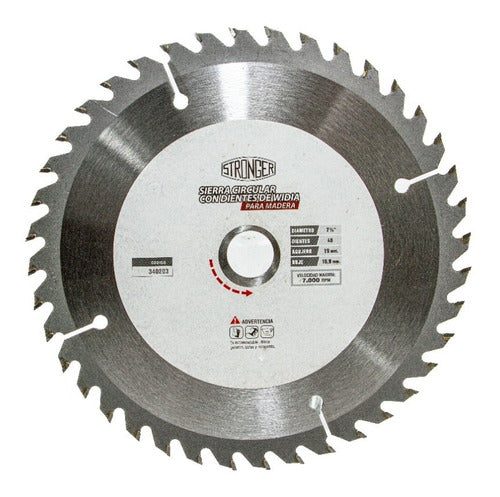 Merello Herrajes 250mm 60 Tooth Wood Circular Saw Blade 0