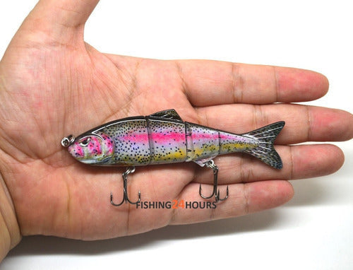 Blitz 4" Realistic Trout Swimbait Fishing Lure 6