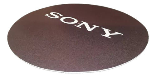 Sony White and Black Soft Foam Lightweight Slipmats 0