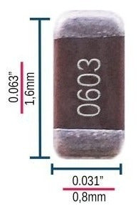 Candy-Ho 50 x SMD Capacitor 0603 22pF 5% 50V 220J NPO CL10C220JB8N 3