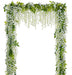 Lvydec Wisteria Flores Artificiales Garland 4 Unids Total 28 0