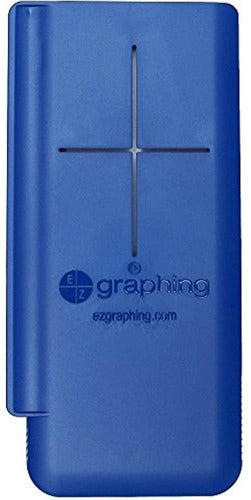 Ez Graphing Hard Sliding Cover Blue for TI-84 Plus CE 1