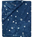 Lambs & Ivy Sky Rocket Blue Stars/galaxy/space 100% Algodón 2