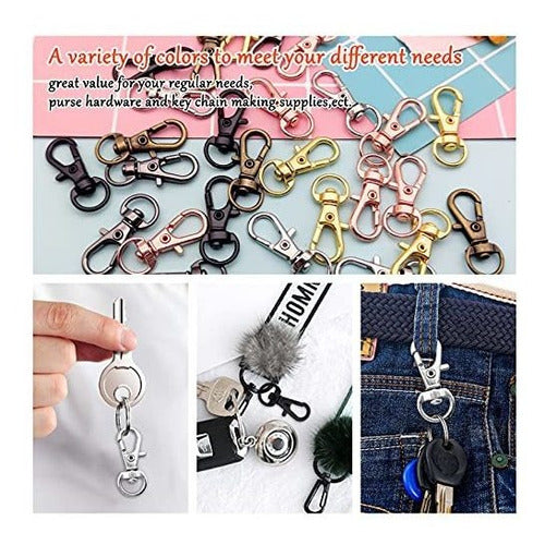 Oubaka Swivel Snap Hook X 60u / 6 Colors 2