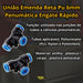 Kit 10 Uniões Emenda Tee 6mm - Pneumática 3