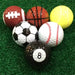 MarketBoss 6 Pcs Golf Balls (Basketball, Football, Volleyball, Tennis, Baseball, 8-Ball) 5