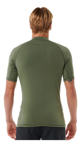 Lycra Rip Curl Icons Upf Brushed - Verde - La Isla 1