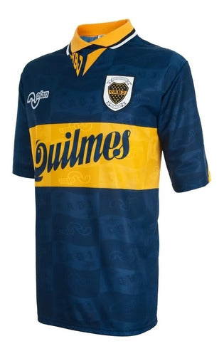 Boca Juniors Home Jersey Olan Quilmes 1995 - Adult 2