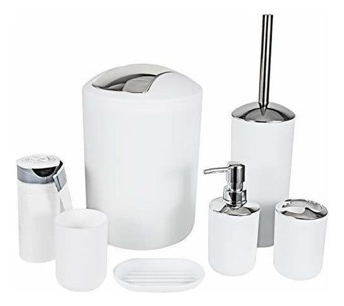 Mikosi 6-Piece Bathroom Accessory Set 0