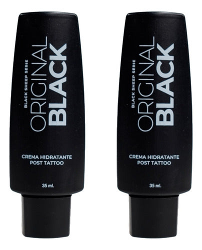 Crema Hidratante Post Tatuaje Tattoo Original Black 35ml X2u 0