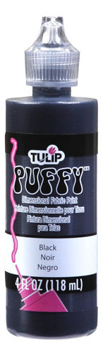 Tulip Dimensional Fabric Paint 118ml Puffy Black 0