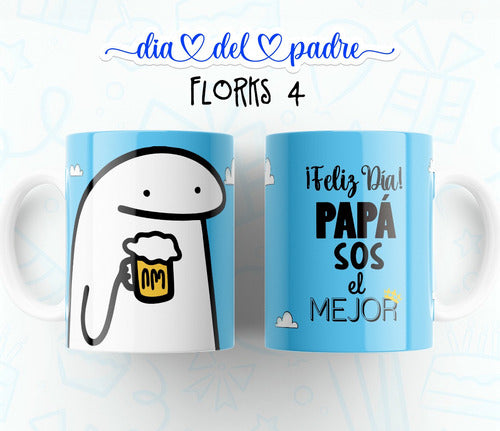 Sublimation Designs Father's Day Mug Template Flork #26 4