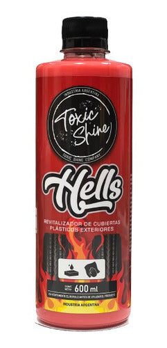 Toxic Shine Hells Acondicionador Exterior Plásticos Gomas 0