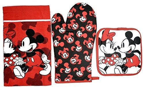 Jerry Leigh Disney 3-Piece Oven Mitt Cookware Set 1