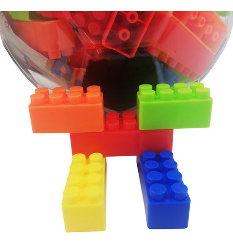 Blocks X 95 Piezas En Pelota Plastico 3