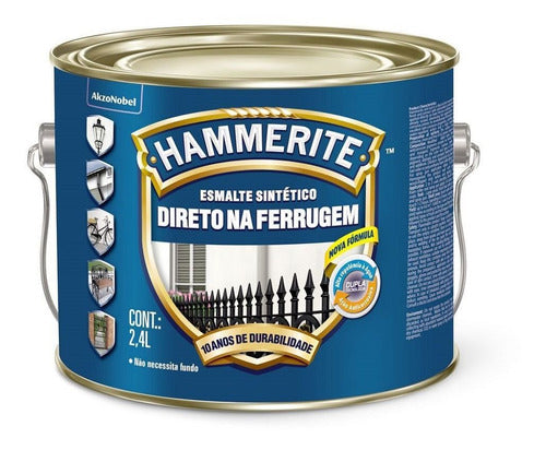 Hammerite Brilhante 2,4l Preto 0