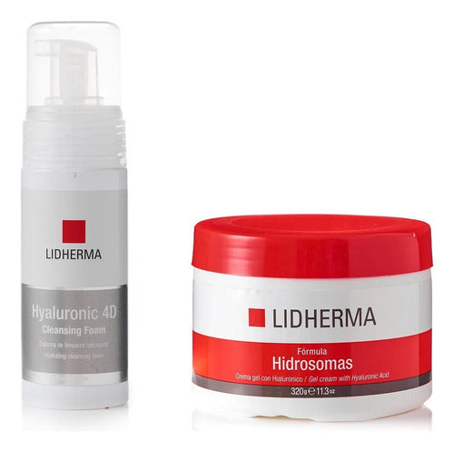 Hidrosomas Hydrata + Hyaluronic 4D Cleansing Foam by Lidherma 0