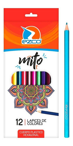 Ezco Color Pencil Bluedition X 12 Long Units 0