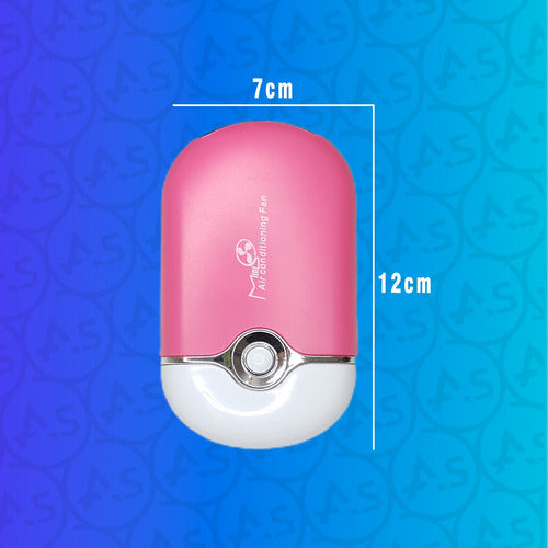 Portable Mini Fan Eyelash Nail Dryer USB Rechargeable 9