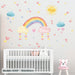 VinilosYa Rainbow Watercolor Decorative Vinyl for Kids 3