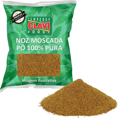 Noz Moscada Pó 100% Pura 1kg Alta Qualidade 0