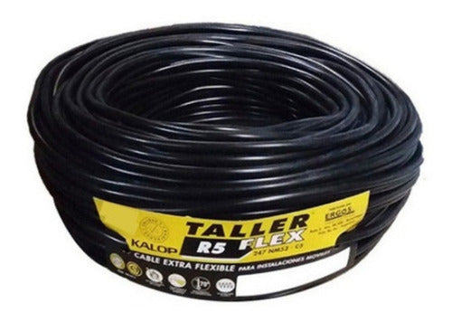 Kalop Cable Tipo Taller 2x6 Mm Tpr Rollo X 15mt 0