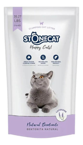 Stonecat Lavender Cat Litter 16 Kg 0