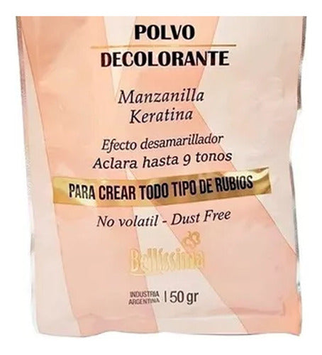 Bellissima 12 Sachets Blonde Decolorizing Powder X 50 Gr 1