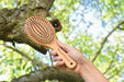 Whole Green Bamboo Hair Brush 1