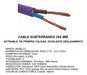 Conduelec Violet Outdoor Cable 2x6 mm Per Meter Electro Cable 2