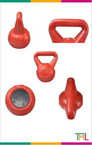 Tourmalhyn Kettlebell Set 2 X 4Kg Fitness Gym 8Kg 3