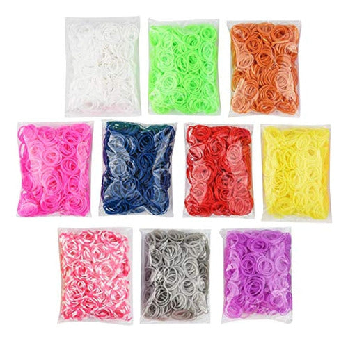 MUDO NEST 20000+ Loom Bands Kit: 19,000 Rubber Band Kits 1