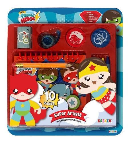 Kreker Super Artista Kit With 10 Elements - Be Your Own Hero 0