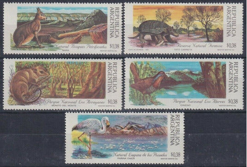 1992 Fauna- National Parks Birds- Argentina (Stamps) Mint 0