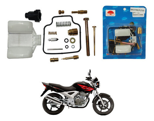 Osaka Kit Reparacion Carburador Honda Cbx 250 Twister Con Flotante 0