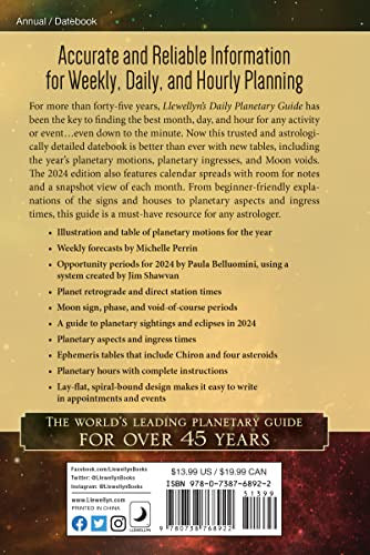 Llewellyn's 2024 Daily Planetary Guide Complete Astrology 1