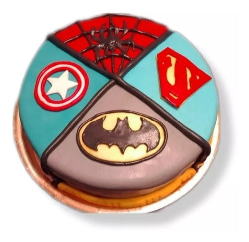 Themed Cakes. Superheroes 0
