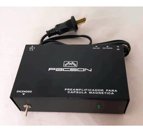 Preamplificador Para Phono Bandeja Tocadiscos - Sonpac 1